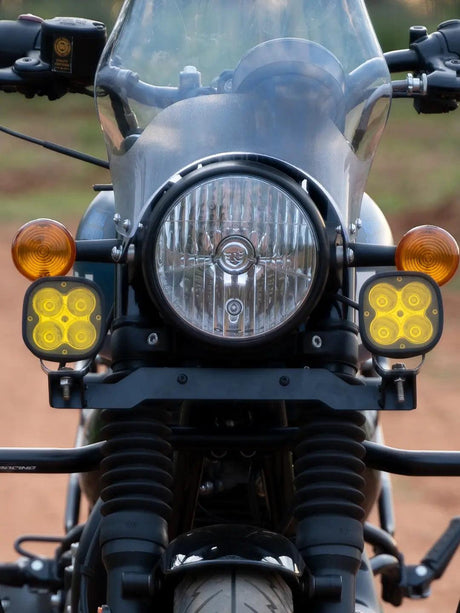 JB RE Hunter 350 Fog Light Mount Set - Moto Modz