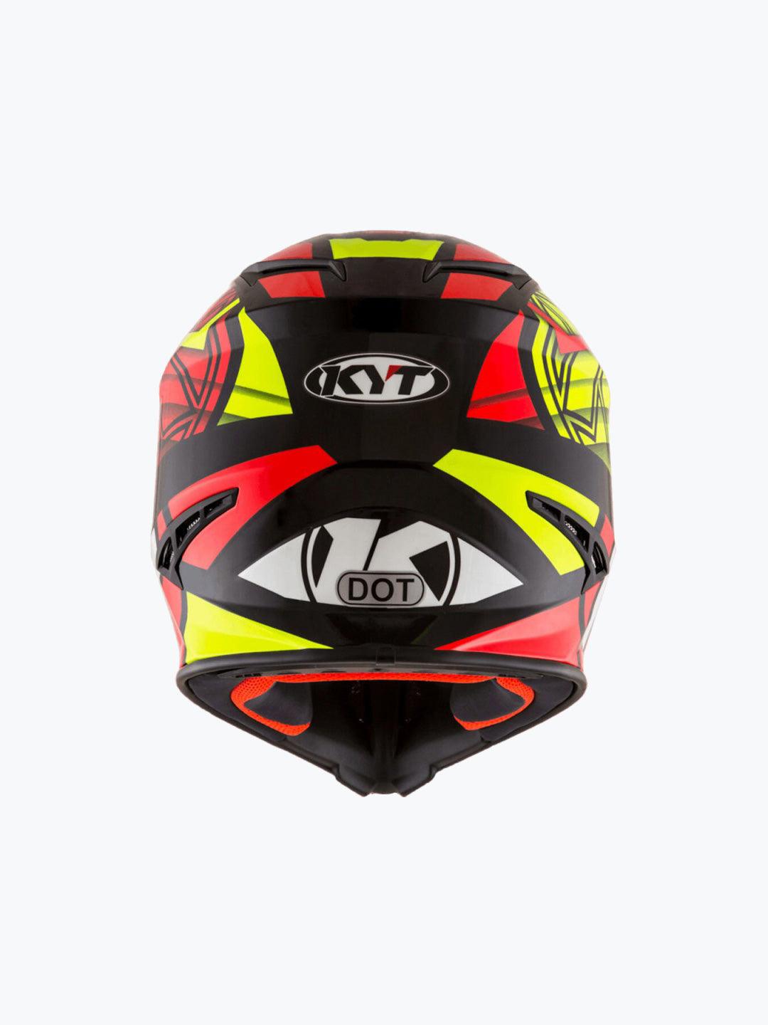 KYT Jumpshot #2 Matt Black/Red Medium - Moto Modz