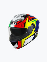 KYT NFR DALLA PORTA REP. ORIG RED BLUE YELLOW - Moto Modz