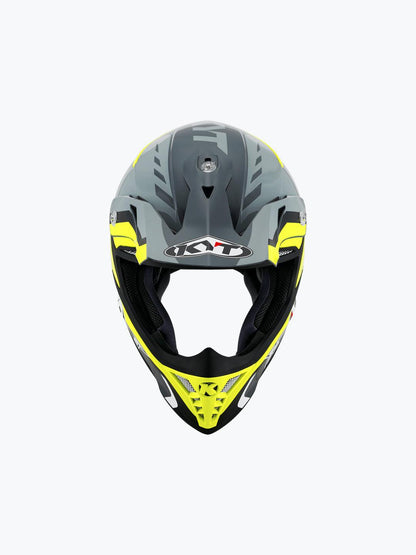 KYT SKYHAWK GLOWING ANTHR / YELLOW - Moto Modz