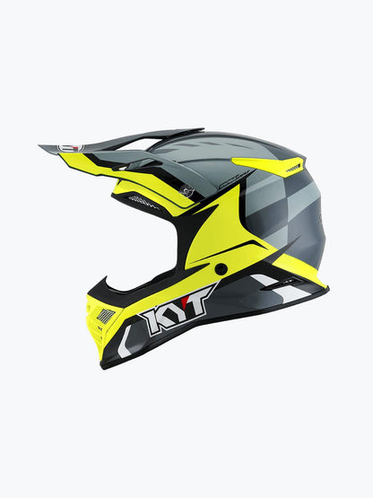 KYT SKYHAWK GLOWING ANTHR / YELLOW - Moto Modz