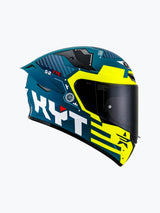 KYT TT COURSE FUSELAGE MATT YELLOW - Moto Modz