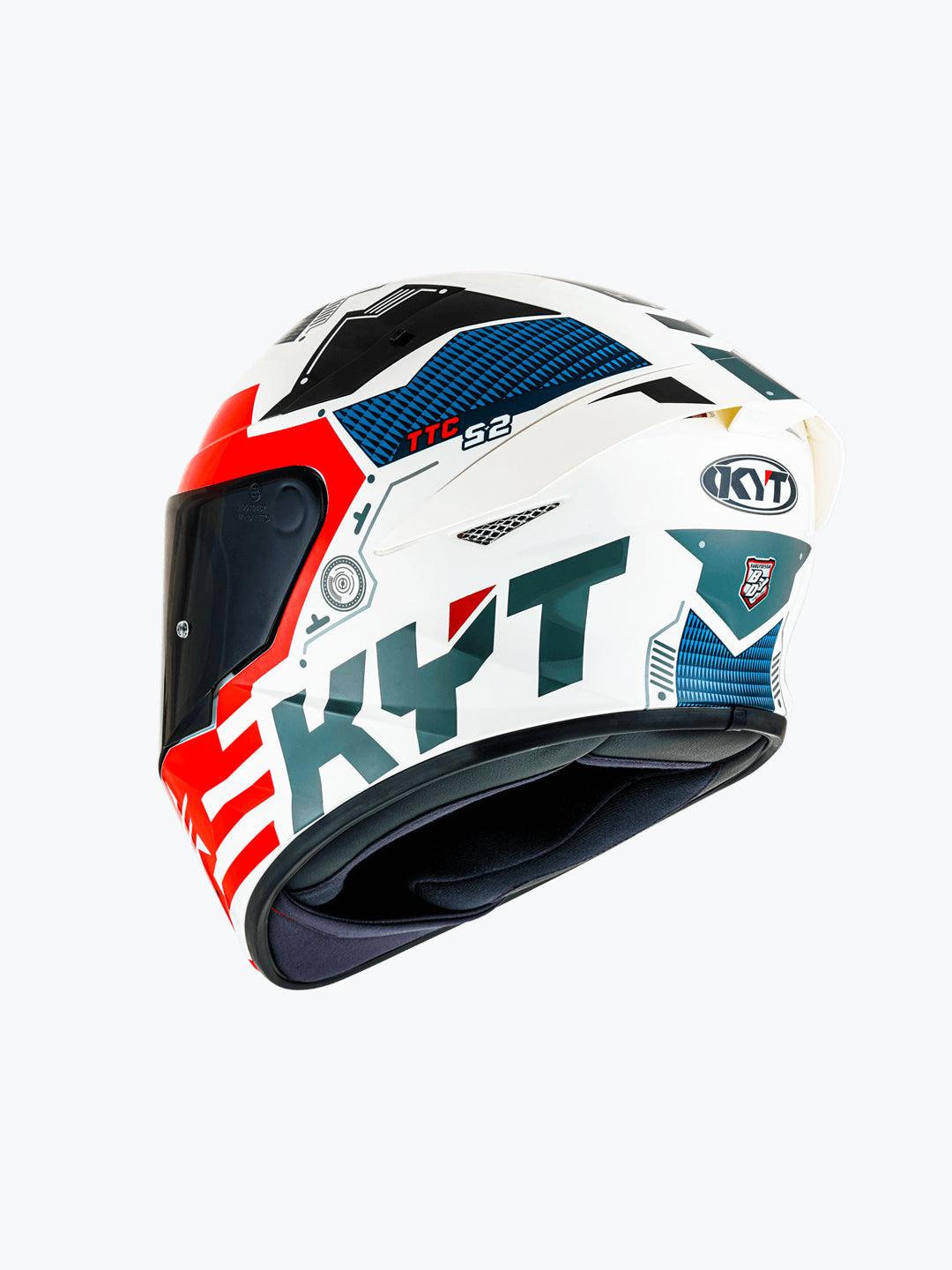 KYT TT COURSE FUSELAGE RED - Moto Modz