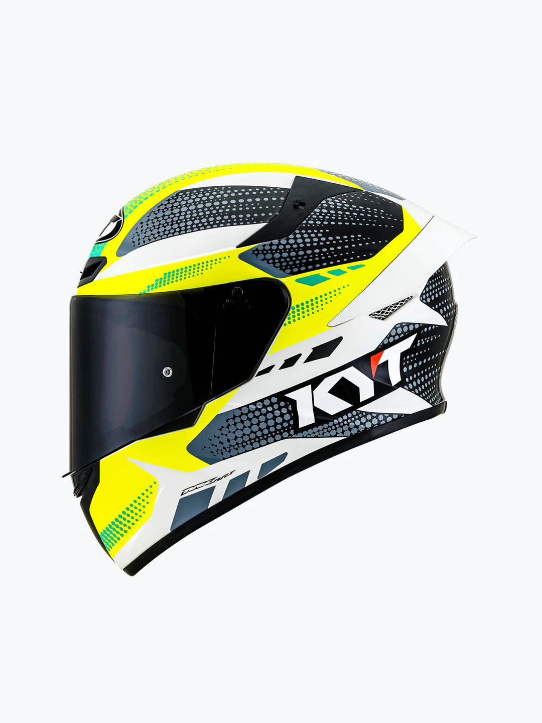 KYT TT Course Gear Black Yellow - Moto Modz