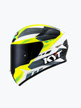 KYT TT Course Gear Black Yellow - Moto Modz