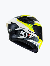 KYT TT Course Gear Black Yellow - Moto Modz