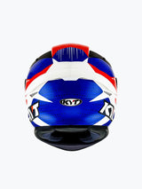 KYT TT COURSE GEAR BLUE RED - Moto Modz