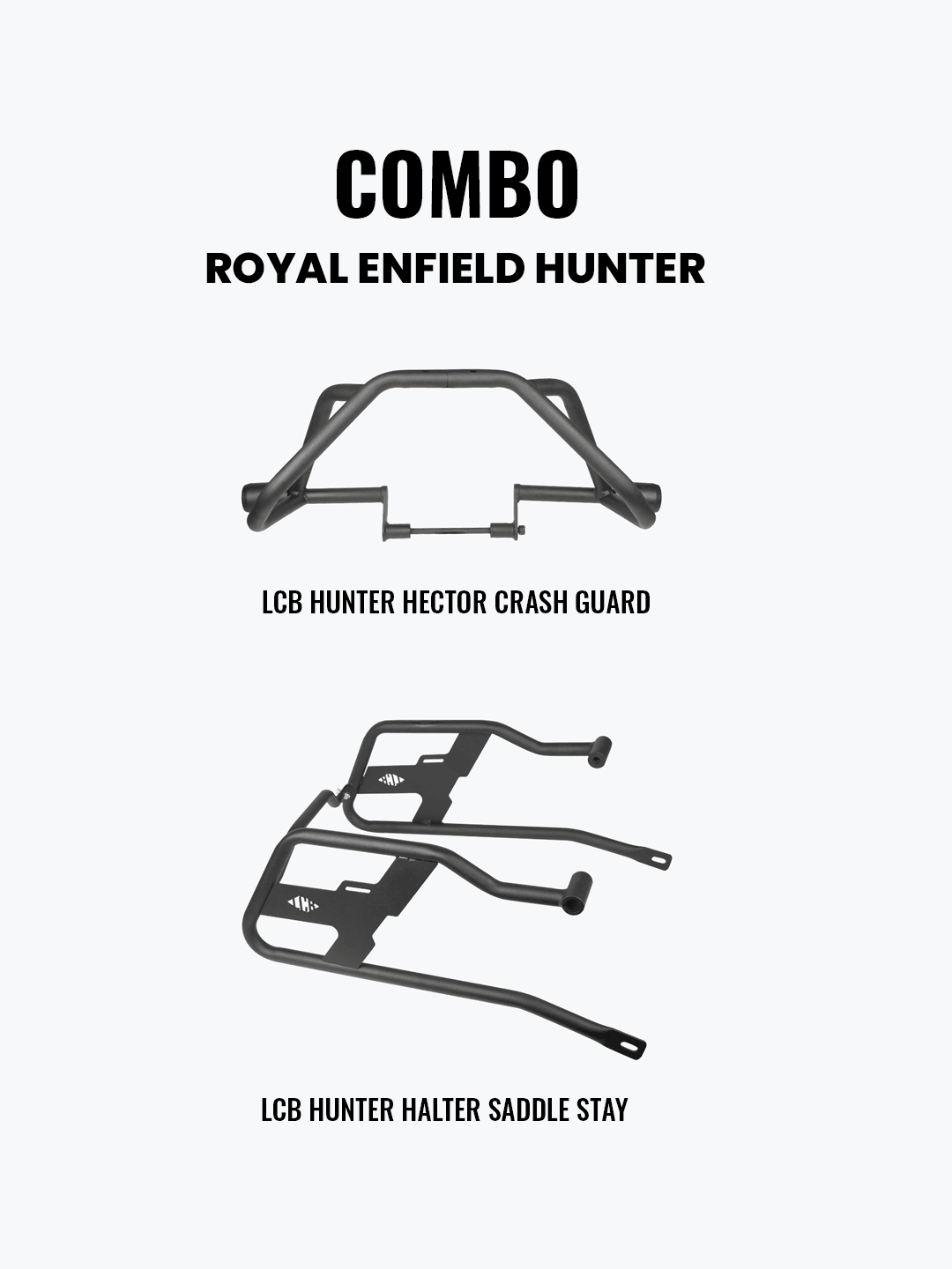 LCB CG & SADDLESTAY COMBO FOR HUNTER 350 - Moto Modz