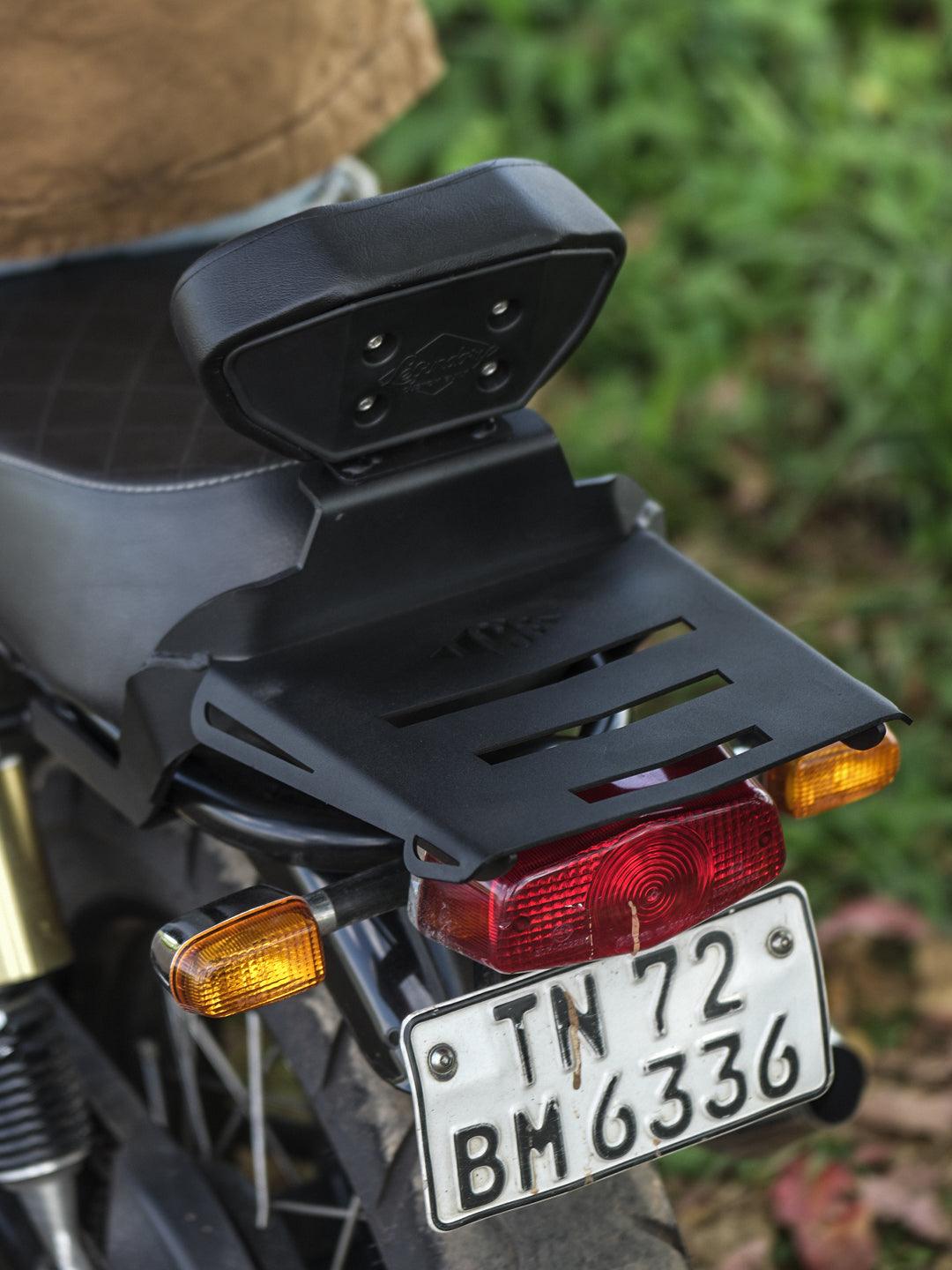 LCB Interceptor Backrest With Carrier - Moto Modz