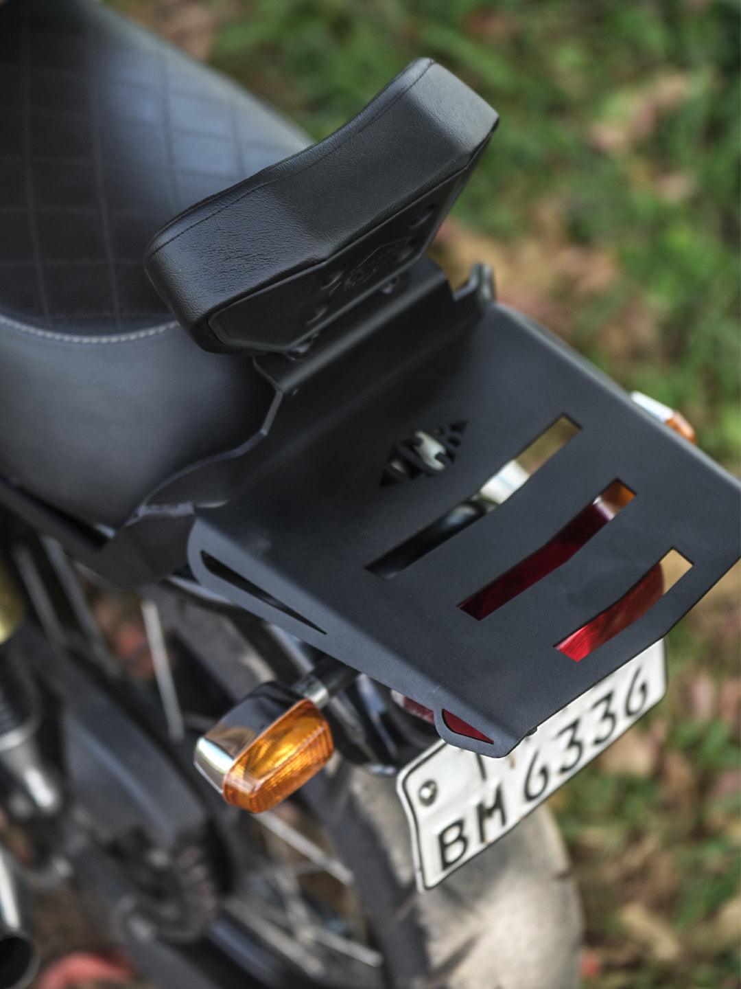 LCB Interceptor Backrest With Carrier - Moto Modz