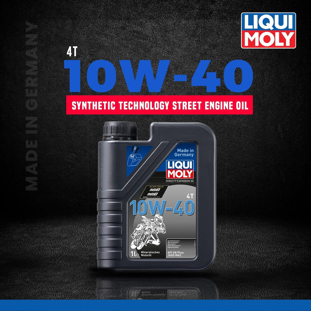 Liqui Moly 10W40 Street (1L) - Moto Modz