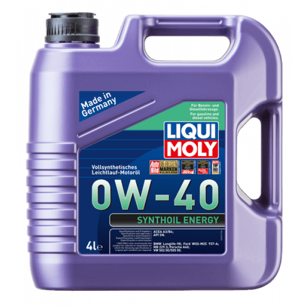 Liqui Moly Synthoil Energy 0W-40 (4L) - Moto Modz