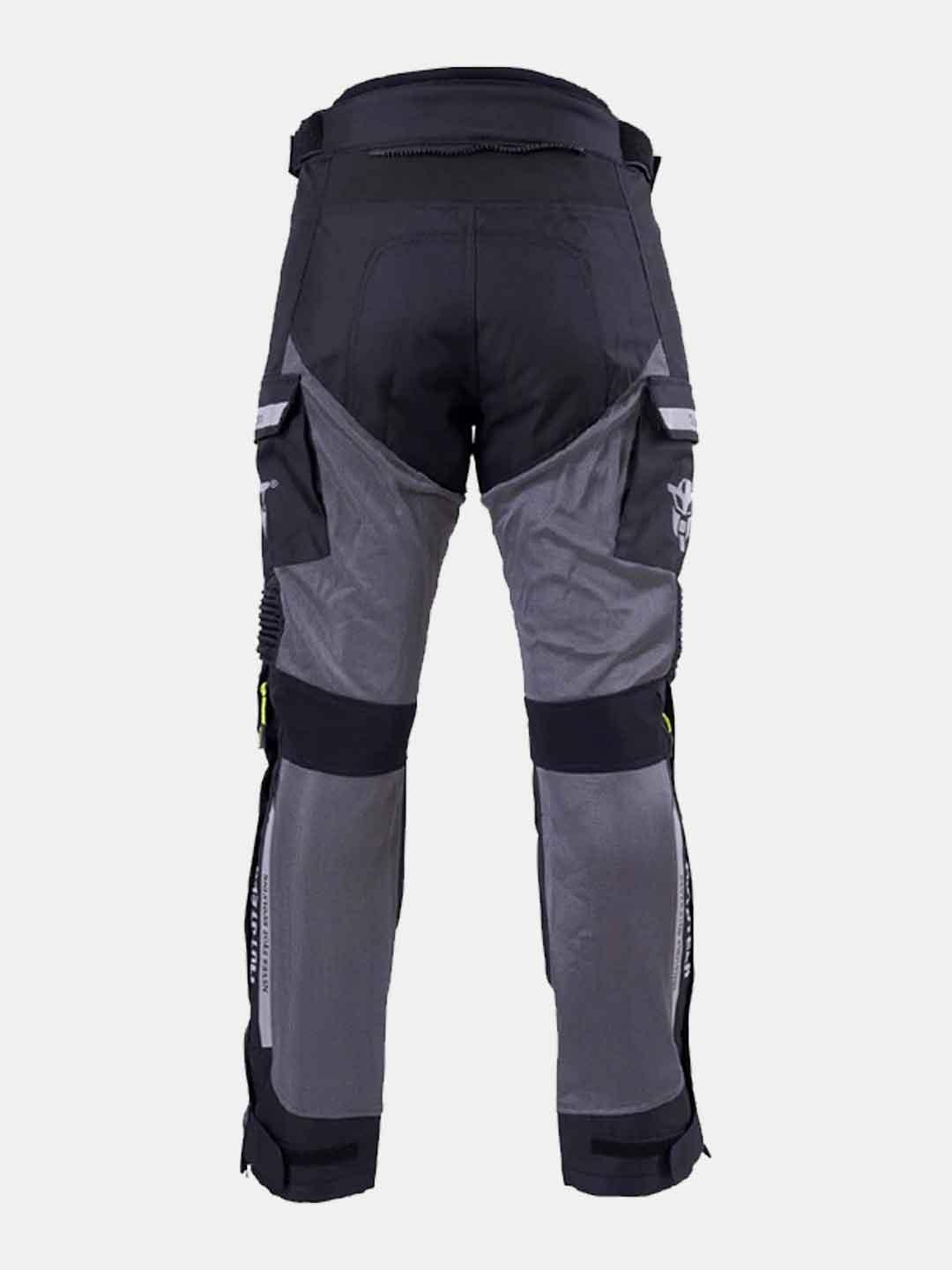 Mototech Aero TourPro Riding Pants -Level 2 Black Grey - Moto Modz