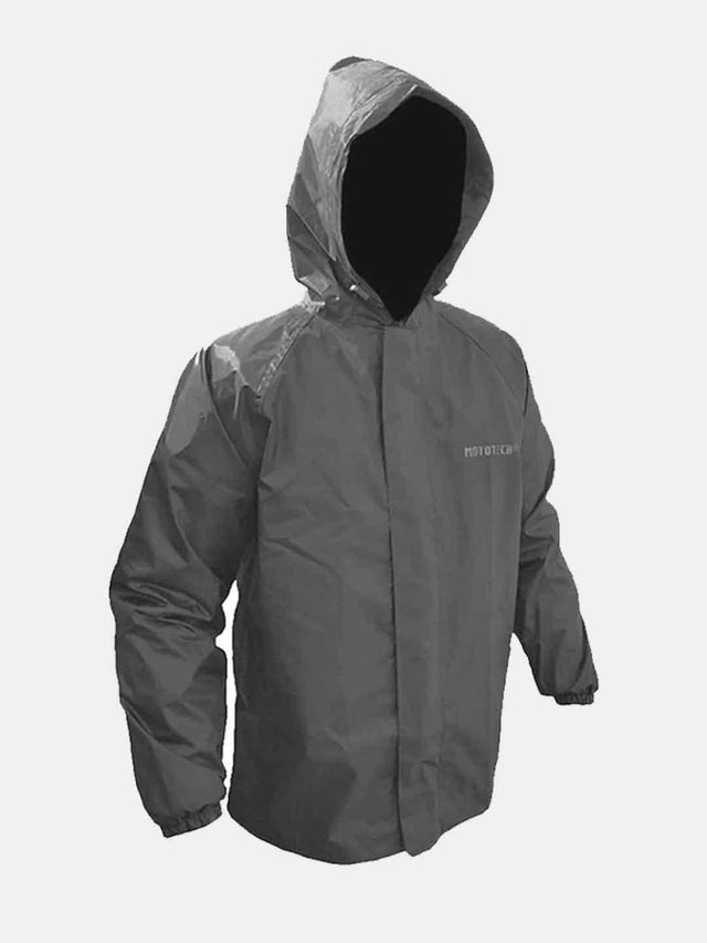 Mototech Hurricane Rain Overjacket 2.0- Grey - Moto Modz