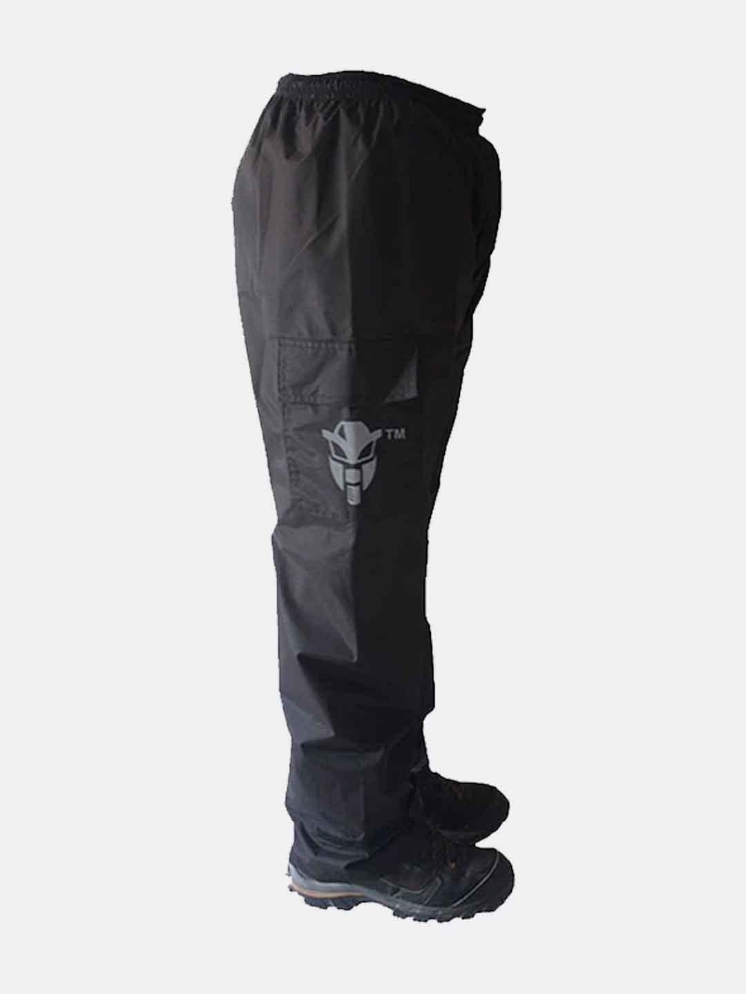 Mototech Hurricane Rain Overtrousers- Black - Moto Modz