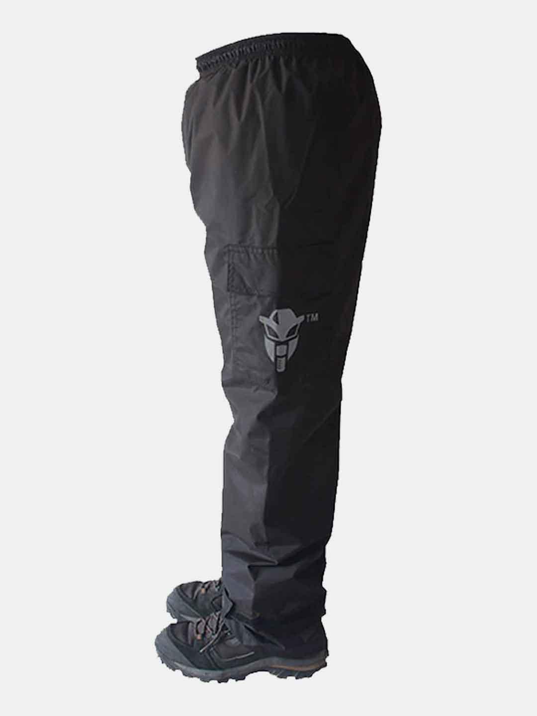 Mototech Hurricane Rain Overtrousers- Black - Moto Modz