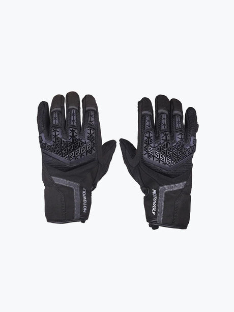 Motowolf Gloves Black 0338 - Moto Modz