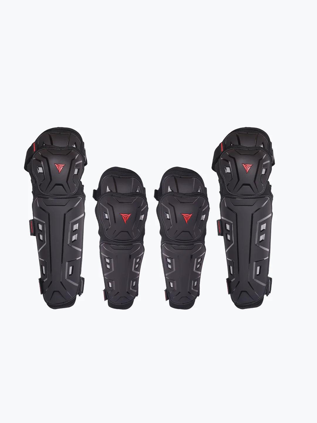 Motowolf Knee & Elbow Pad Black 1029 - Moto Modz