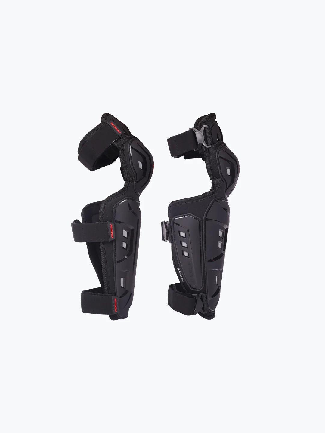 Motowolf Knee & Elbow Pad Black 1029 - Moto Modz