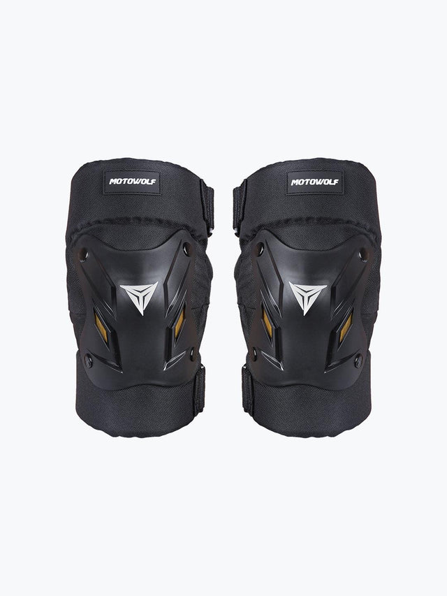 Motowolf Knee Pad Black 1034 - Moto Modz