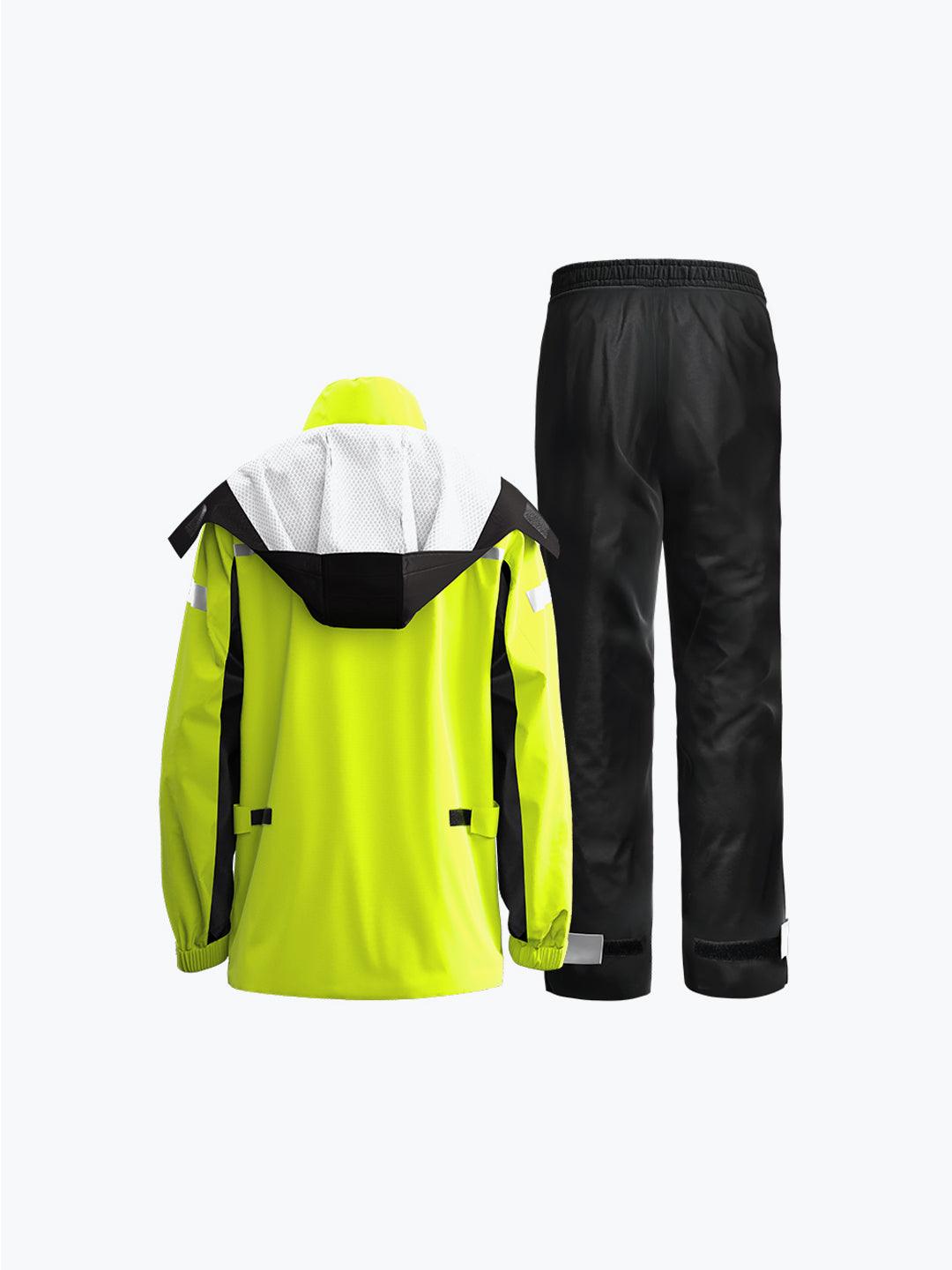 Motowolf Raincoat Yellow 0401 - Moto Modz