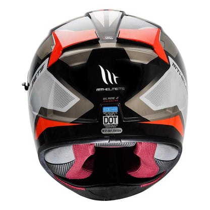 MT Helmets blade 2SV Finishline D5 Gloss - Moto Modz