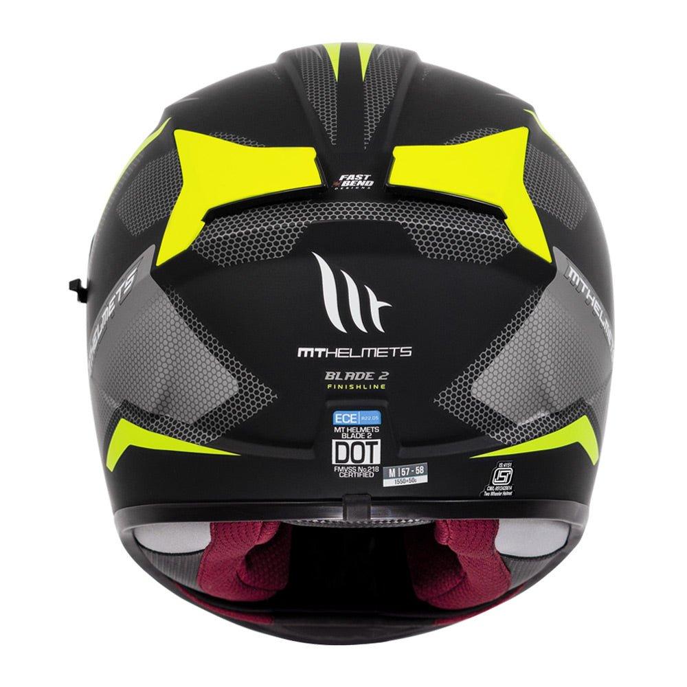 MT Helmets Blade 2SV Finishline - Moto Modz