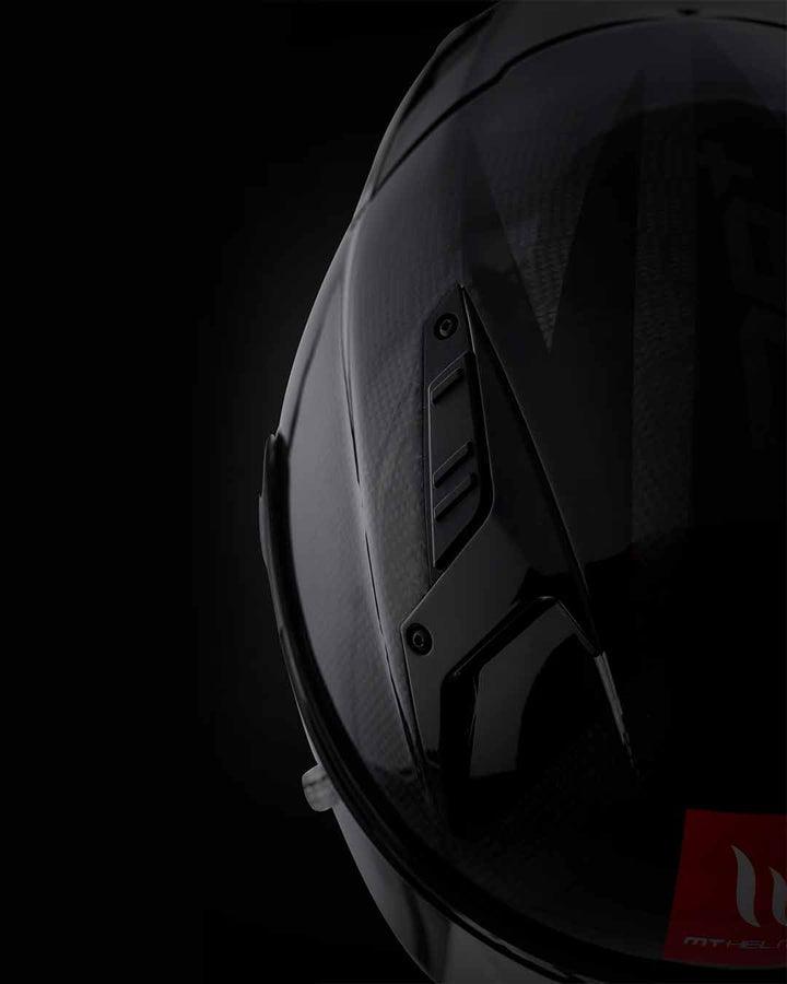 MT Helmets KRE plus carbon projectile gloss grey - Moto Modz