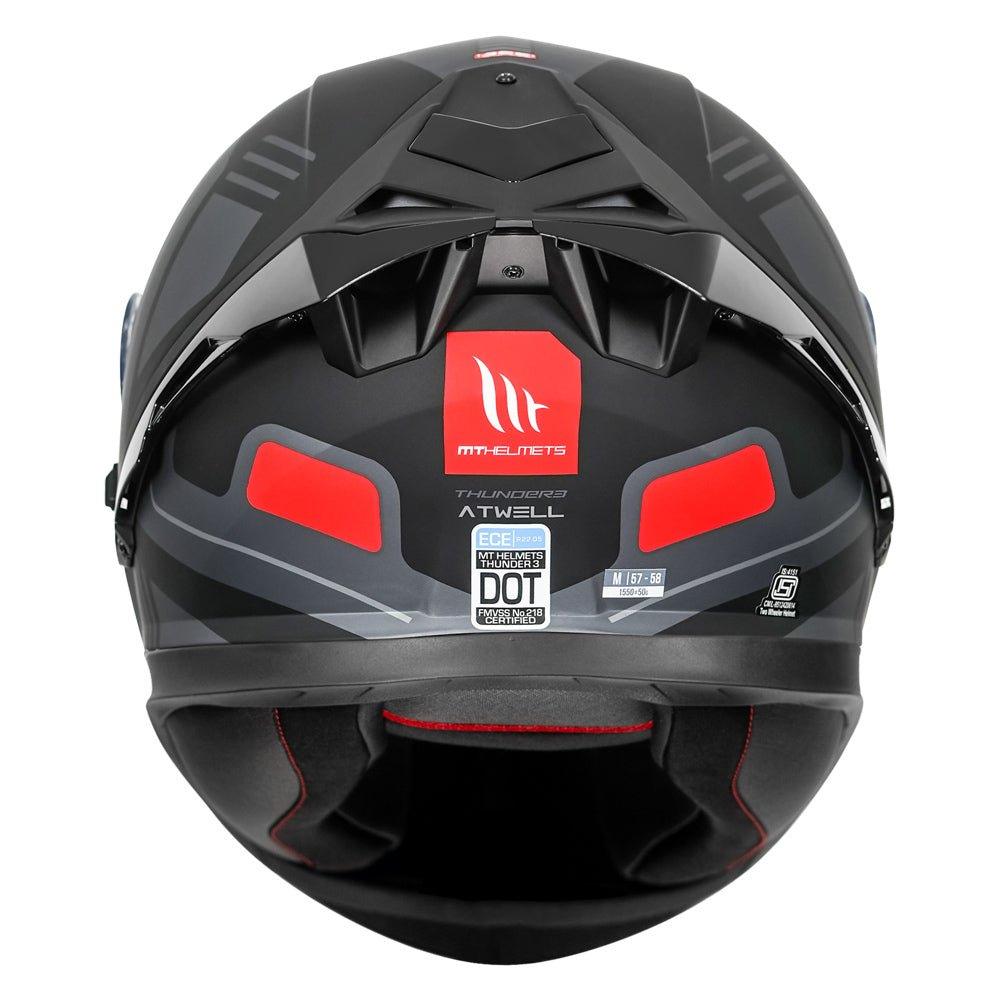 MT Helmets thunder 3 pro atwell - Moto Modz