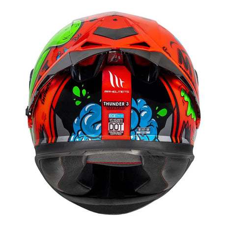 MT Helmets thunder 3 pro creature - Moto Modz