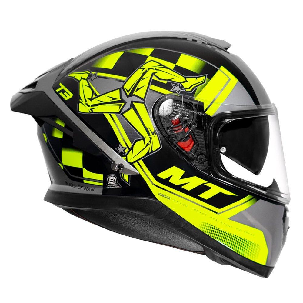 MT Helmets thunder 3 pro isle of man - Moto Modz