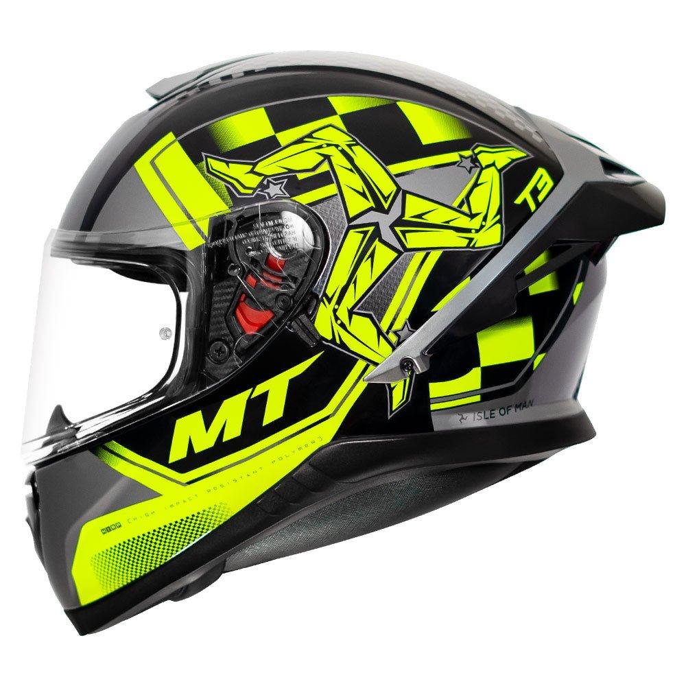 MT Helmets thunder 3 pro isle of man - Moto Modz