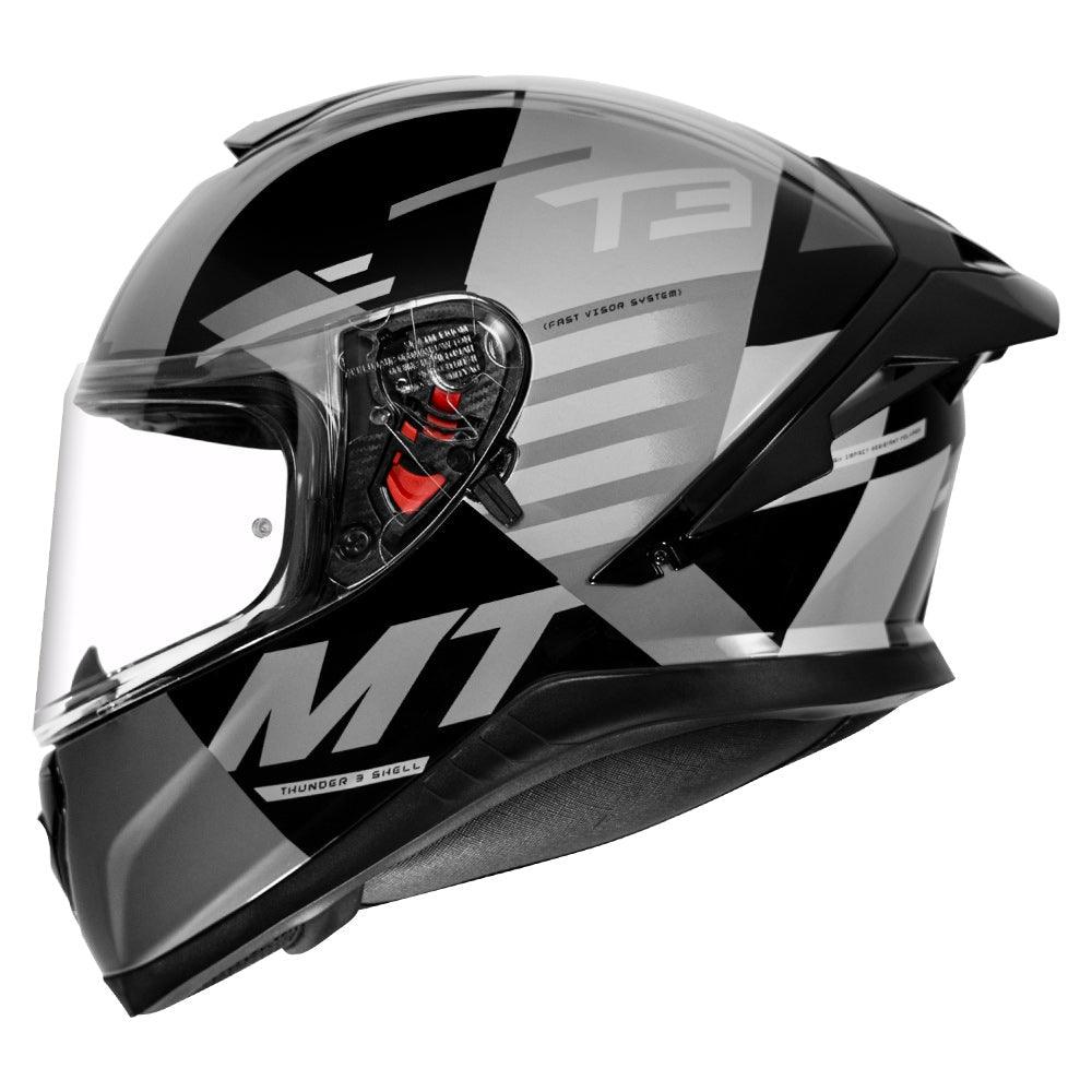 MT Helmets Thunder 3 SV Pro - Deep Gloss Grey - Moto Modz