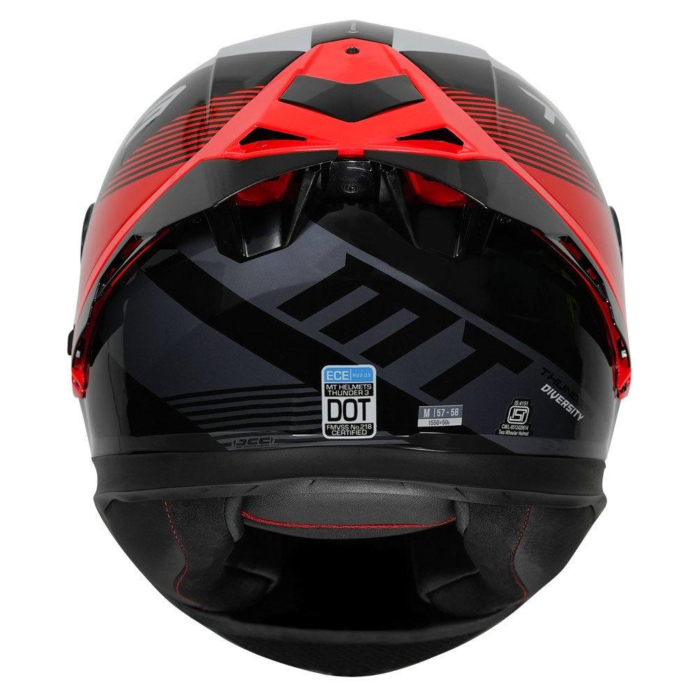 MT Helmets Thunder 3 SV Pro diversity Gloss helmet - Moto Modz