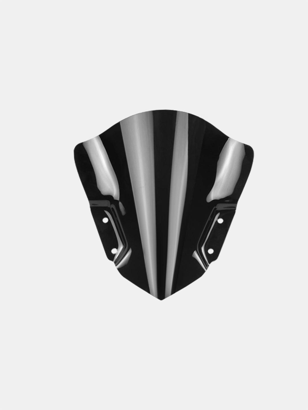 MT15 Small Bubble Visor Black - Moto Modz