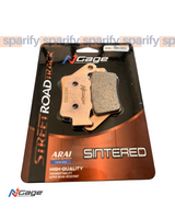 JAWA - YEZDI (42,CLASSIC , ADVENTURE , ROADSTER)| rear sintered brake pads | NGAGE POWERPARTS - ARAI Certified for Extreme Performance