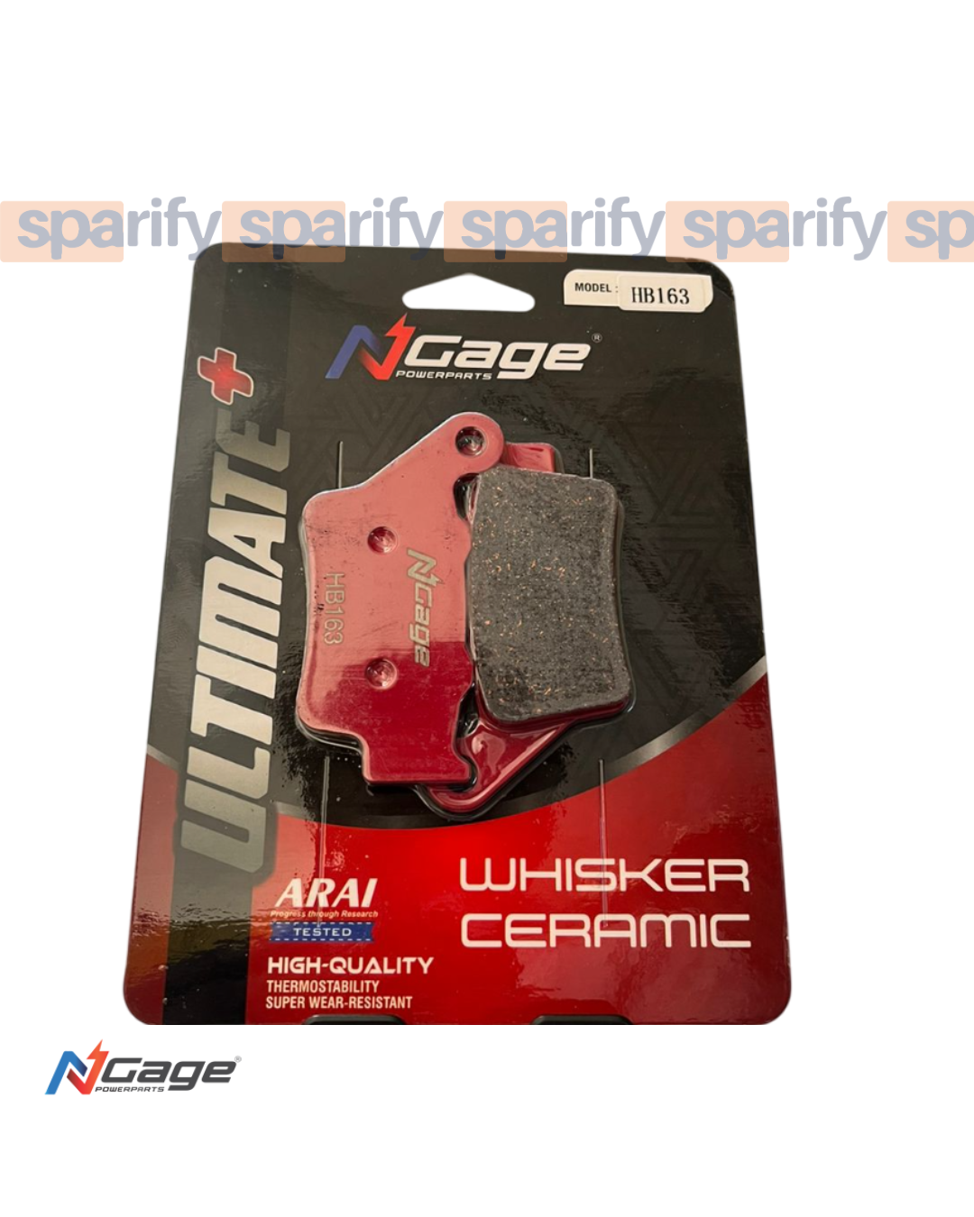 KTM DUKE/RC 125-200-250-390| rear whisker ceramic Ultimate + brake pads | NGAGE POWERPARTS