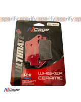 DOMINAR 250/400 (UG19 ONWARDS ) |front and rear whisker ceramic Ultimate + brake pads | NGAGE POWERPARTS - COMBO