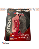 RE INTERCEPTOR 650- CONTINENTAL GT 650 | front whisker ceramic Ultimate + brake pads | NGAGE POWERPARTS