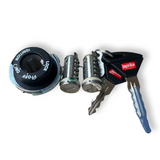 Aprilia lock set with lock body  (set of 3) compatible for SR/Strom 125/150/160