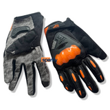 LGP motocross riding gloves | Black (Orange)