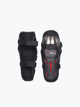 Promoto Kneeguard BSD-1009 Red Black - Moto Modz