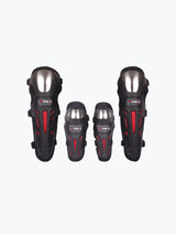 Promoto Kneeguard BSD-1009 Red Black - Moto Modz