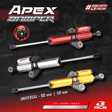 Racing Boy Apex Steering Damper Version - Moto Modz