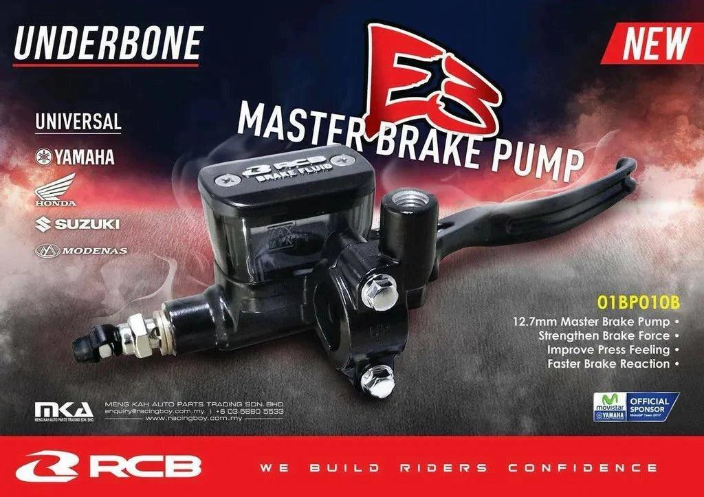 Racing Boy E-3 Master Pump 12.7MM (RH) - Moto Modz