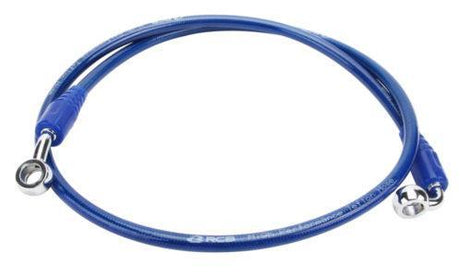 Racing boy Teflon brake Hose 1300MM blue - Moto Modz