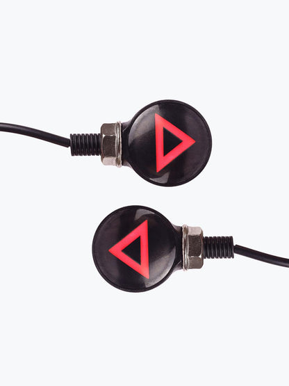 Racing Indicator Triangle Red - Moto Modz