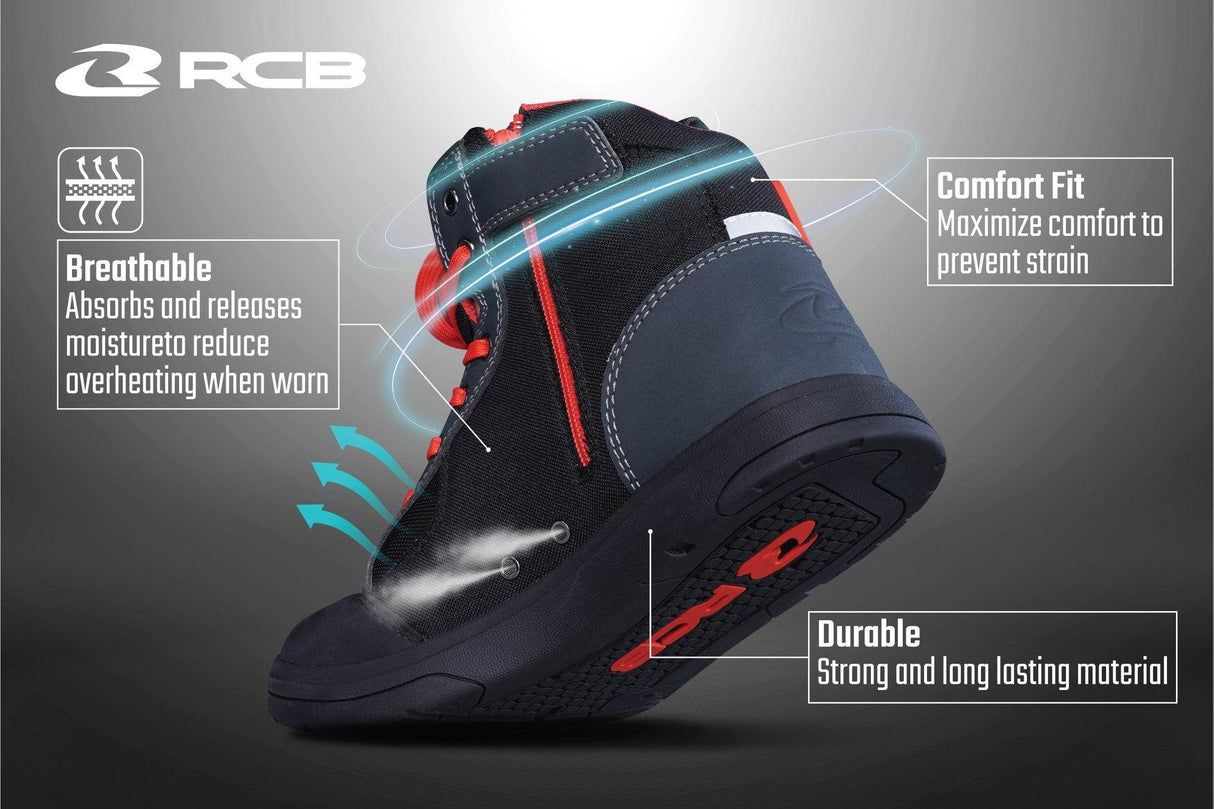 RCB - Limited Edition Premium Riding Shoes - Moto Modz