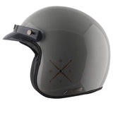 Retro Jet Euro Globe Helmet - Moto Modz