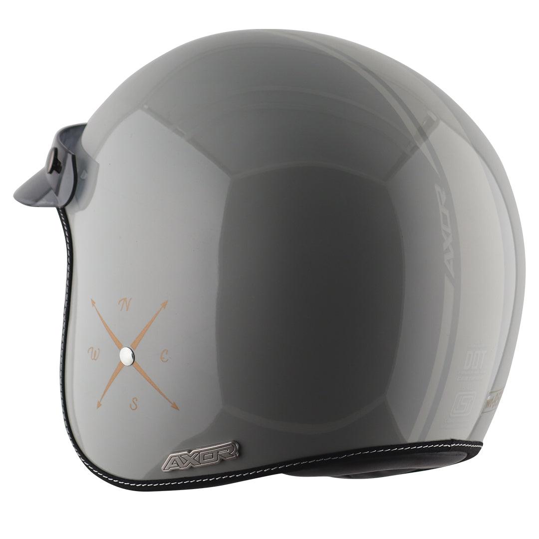 Retro Jet Euro Globe Helmet - Moto Modz